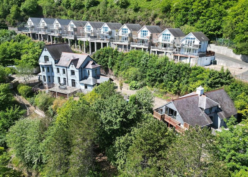 Wales Carmarthen Facade