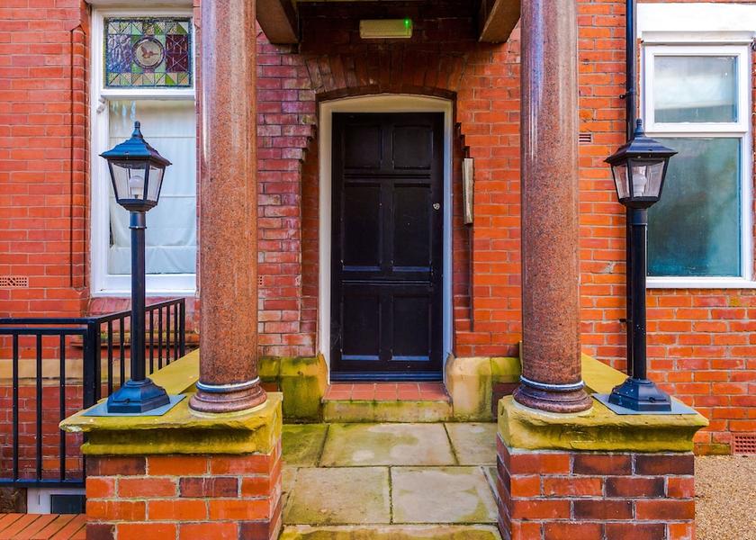 England Stockport Entrance