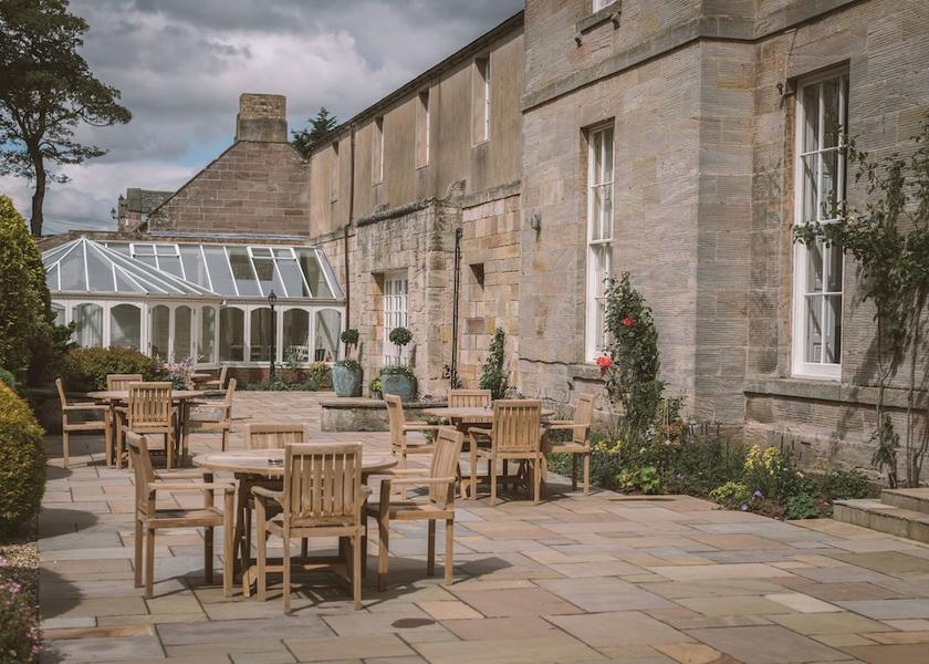 England Berwick-upon-Tweed Terrace/patio