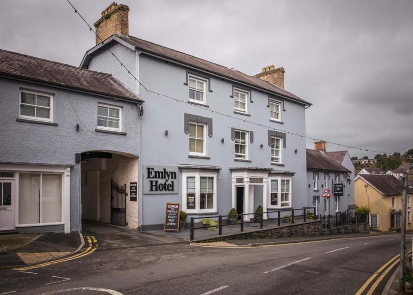 Wales Newcastle Emlyn exterior view