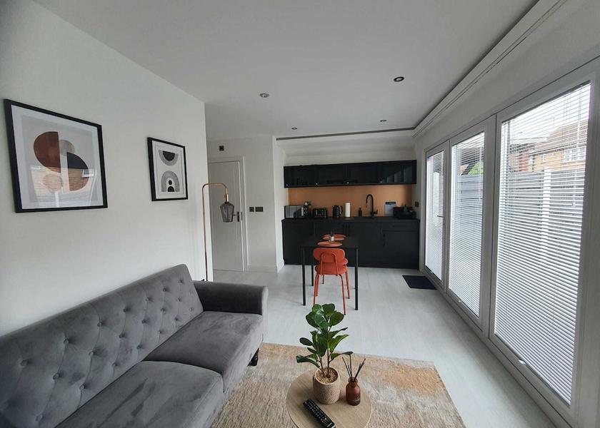 England Grays Living Area