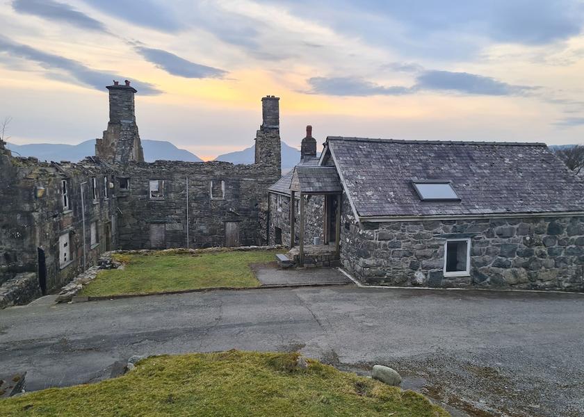 Wales Blaenau Ffestiniog Exterior Detail