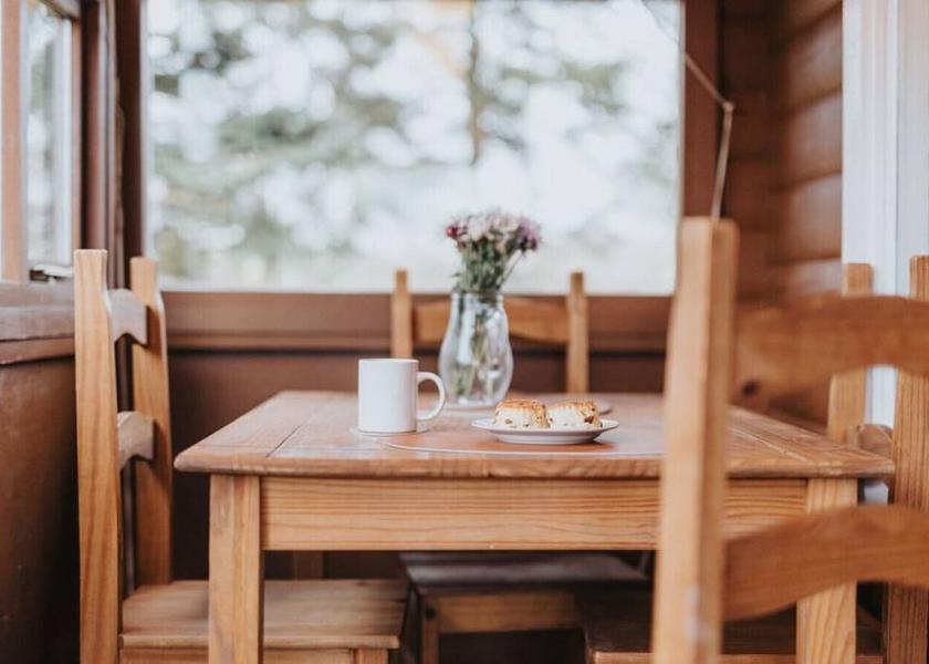 Wales Blaenau Ffestiniog Dining Area