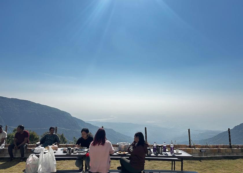 Meghalaya Cherrapunji Hotel View