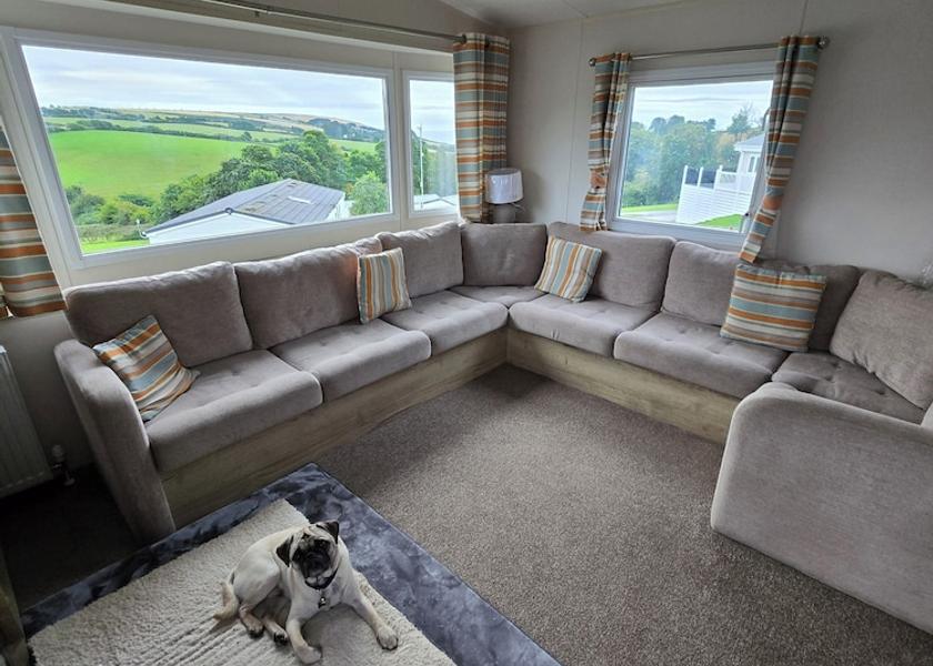 England Looe Living Area