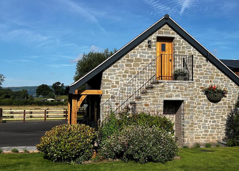 Wales Usk Exterior Detail