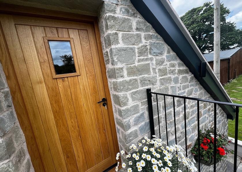 Wales Usk Exterior Detail