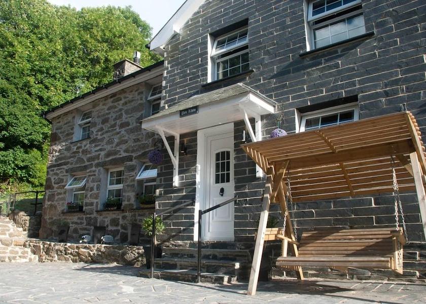 Wales Blaenau Ffestiniog Exterior Detail