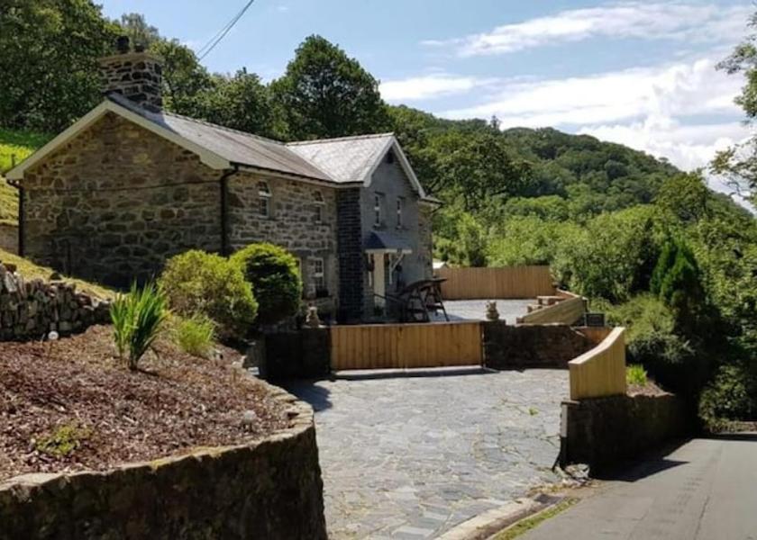 Wales Blaenau Ffestiniog Exterior Detail