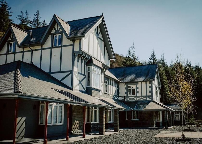 Wales Blaenau Ffestiniog Exterior Detail