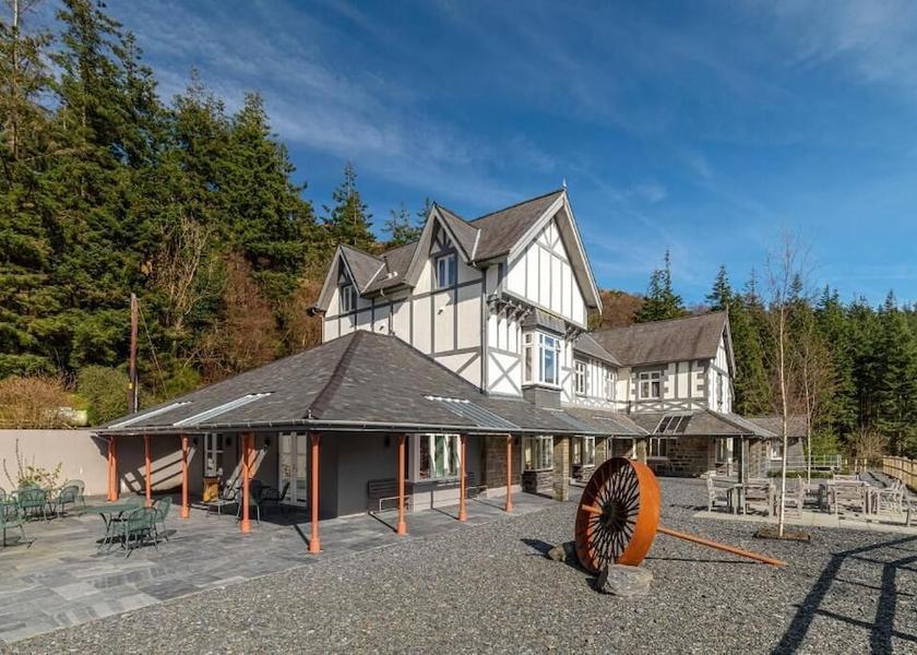 Wales Blaenau Ffestiniog Exterior Detail