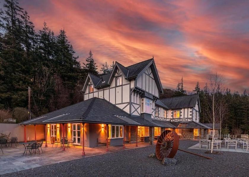 Wales Blaenau Ffestiniog Exterior Detail