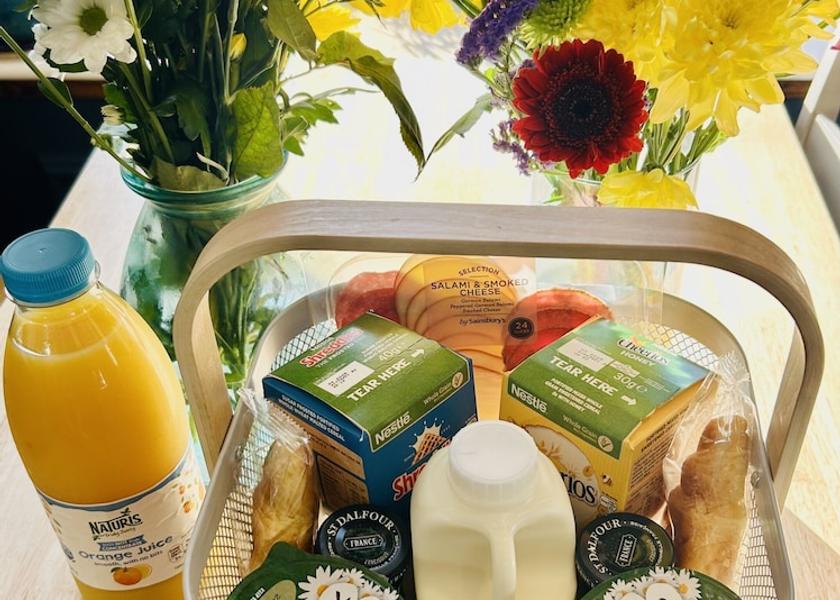 England Chard Breakfast buffet