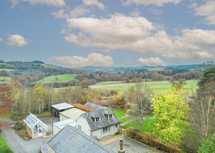 England Stocksfield Aerial View