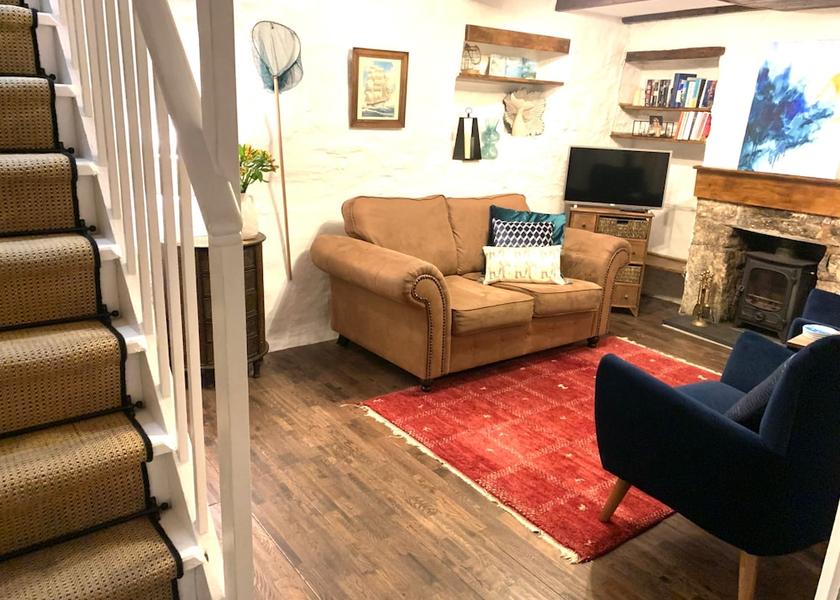 England Penzance Living Area