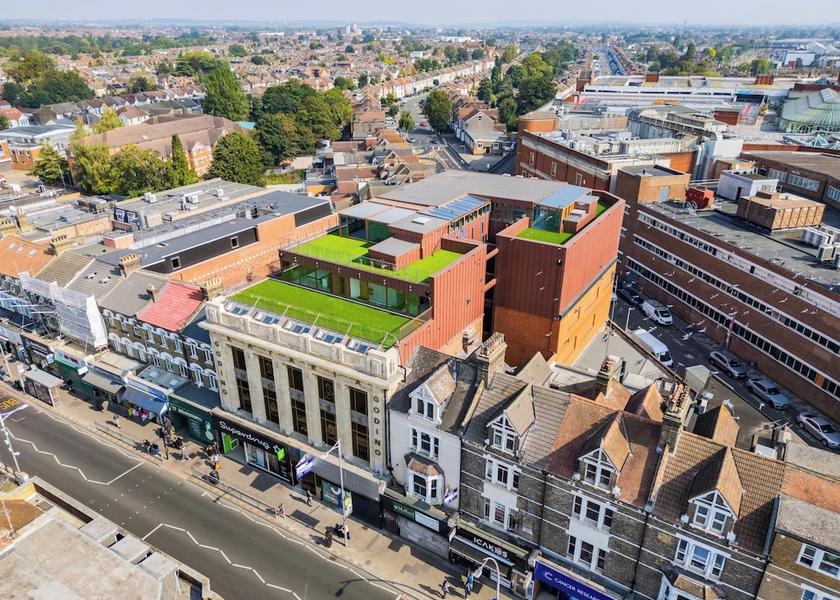 England Ilford Aerial View