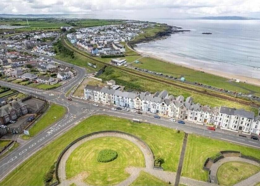 Northern Ireland Portrush Aerial View