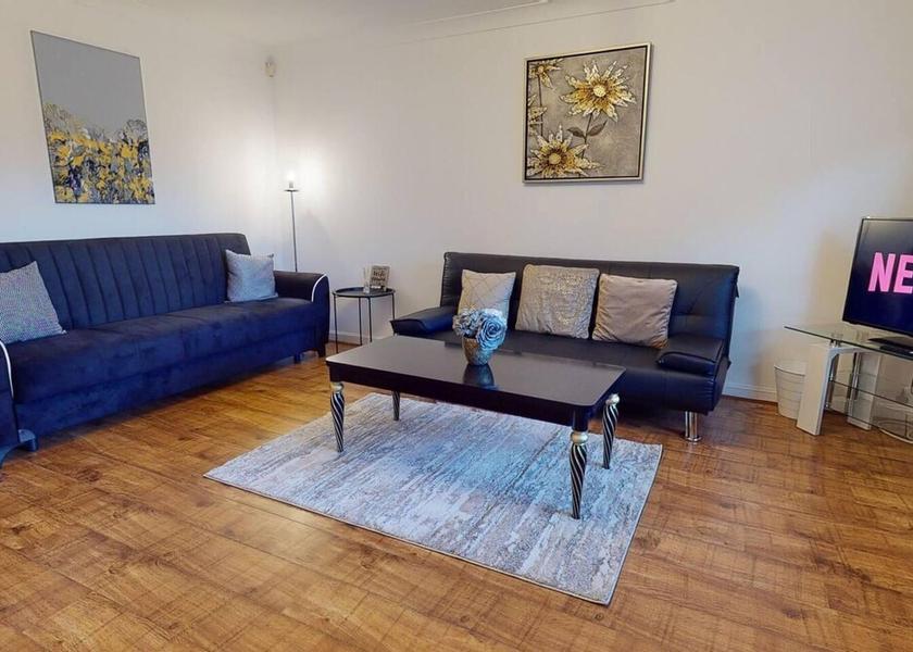 England Grays Living Area