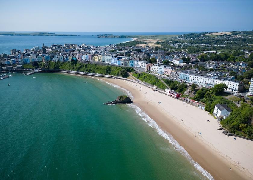 Wales Tenby Exterior Detail