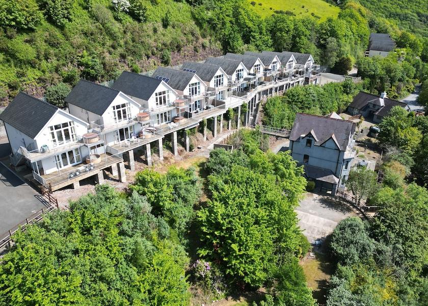 Wales Carmarthen Facade