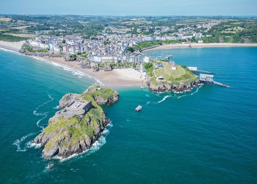 Wales Tenby Exterior Detail