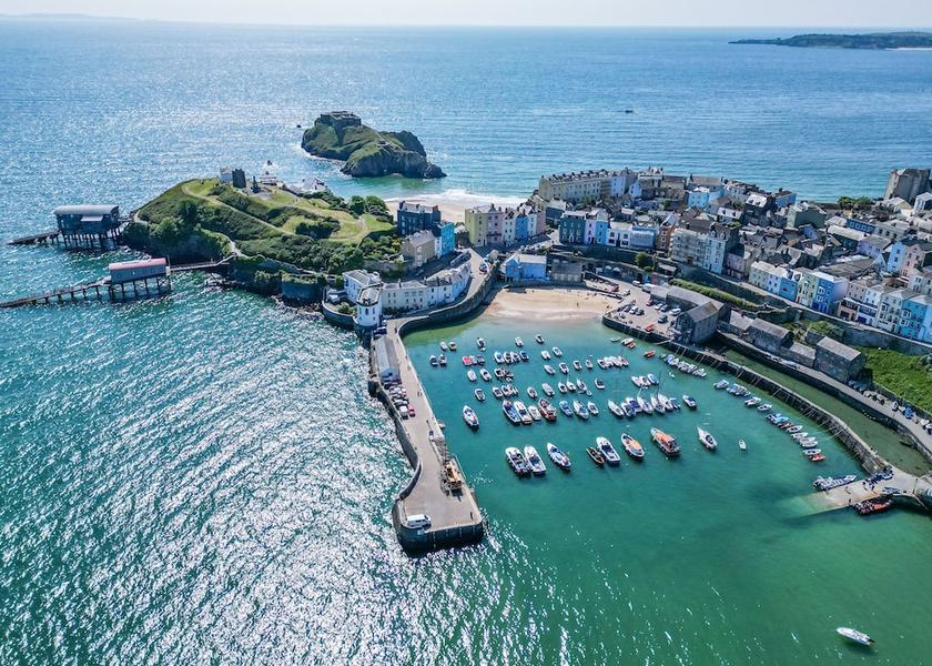 Wales Tenby Exterior Detail
