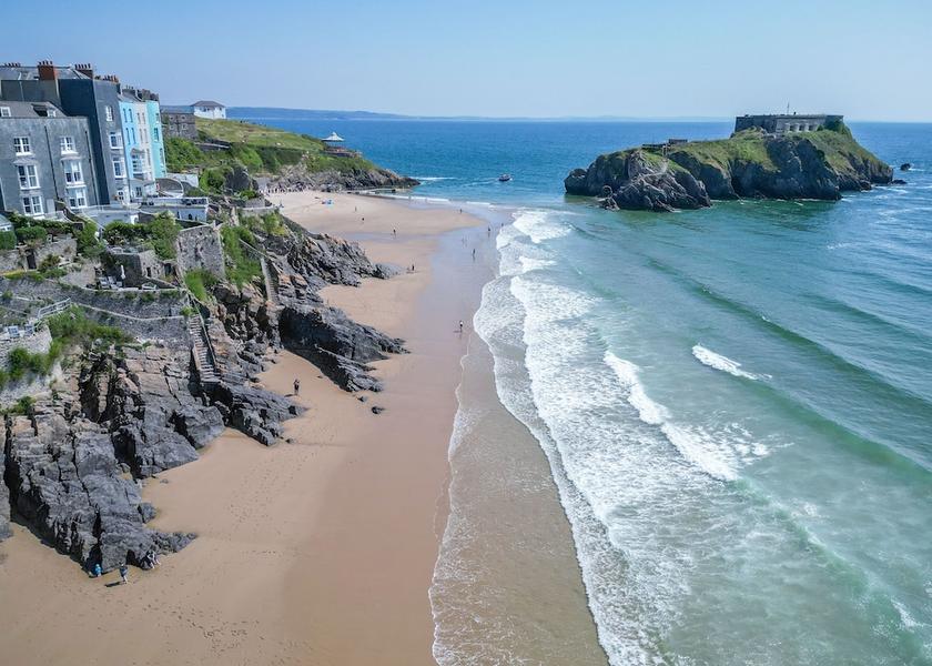 Wales Tenby Exterior Detail