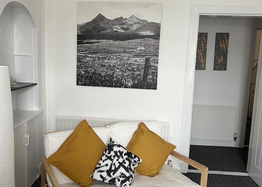 Scotland Largs Living Area