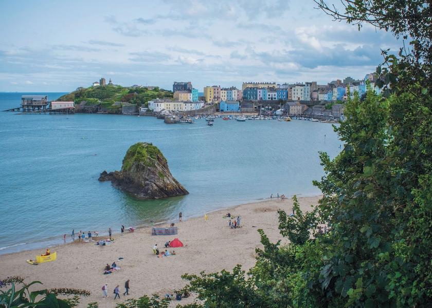 Wales Tenby Exterior Detail