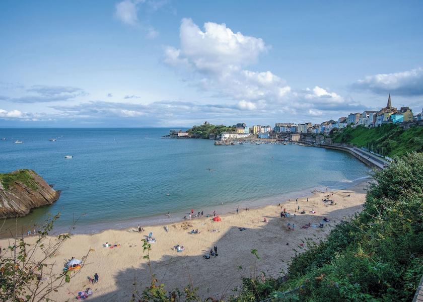 Wales Tenby Exterior Detail