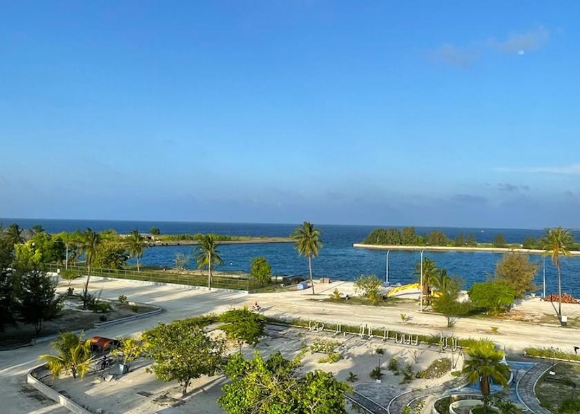 South Ari Atoll Maamigili Balcony view