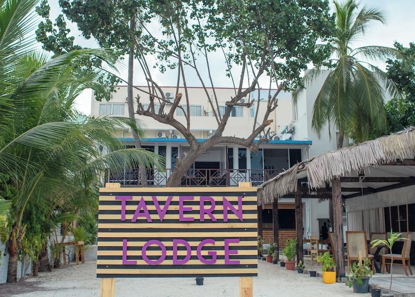 Kaafu Atoll Maafushi Courtyard