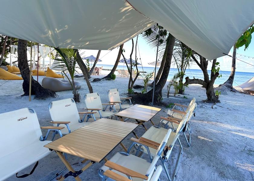 Felidhu Atoll Fulidhoo Outdoor dining