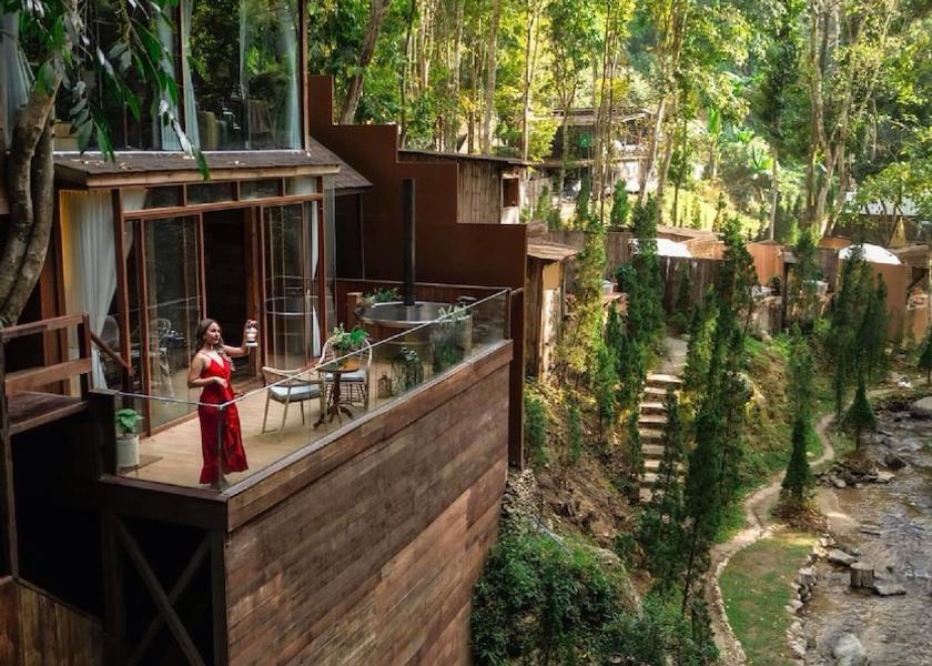 Chiang Mai Province Mae On Aerial View