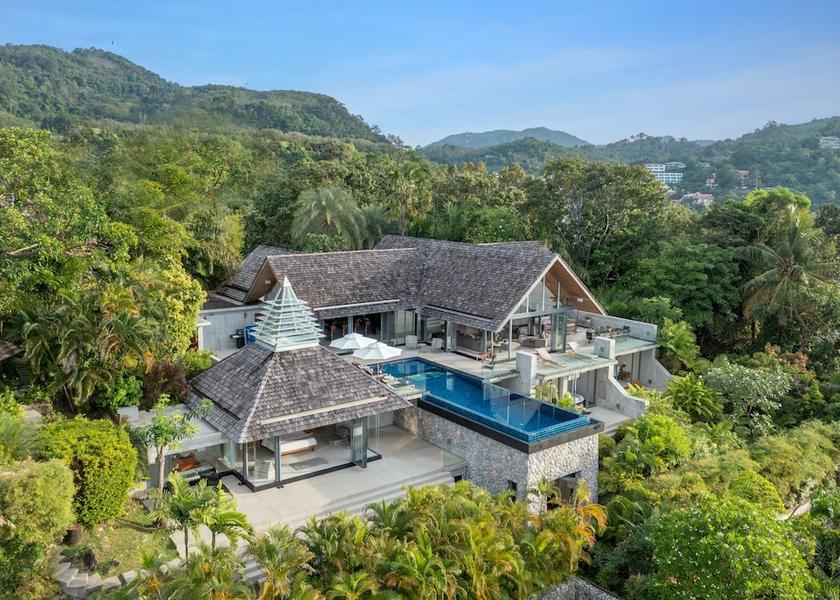 Phuket Province Kamala Aerial View