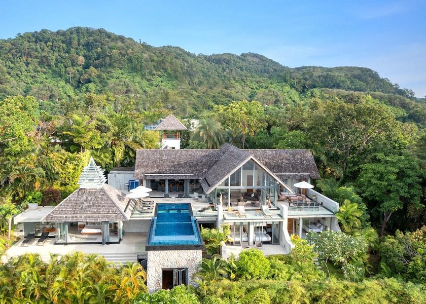 Phuket Province Kamala Aerial View