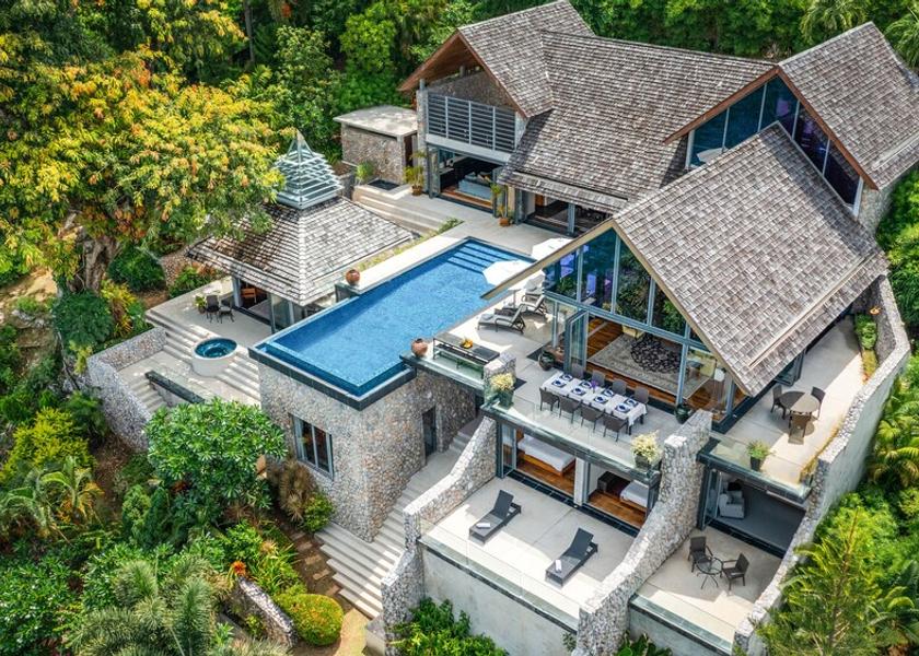 Phuket Kamala Aerial View