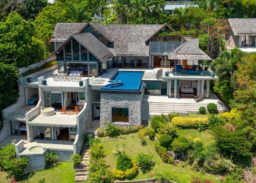 Phuket Province Kamala Aerial view