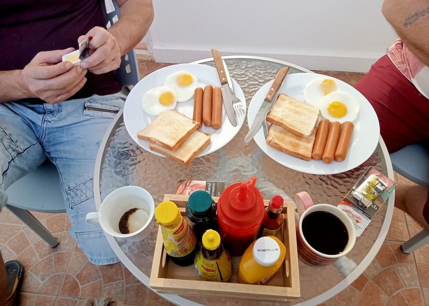 Chonburi Koh Lan Breakfast Area