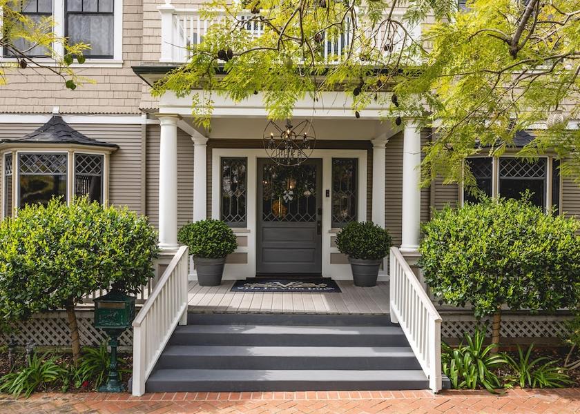 California Santa Barbara Facade