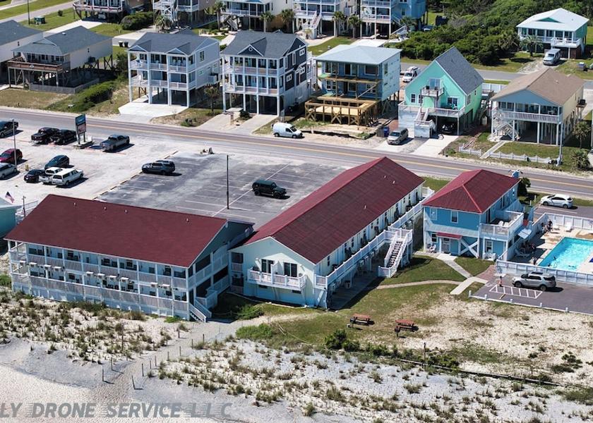 North Carolina Oak Island Exterior Detail