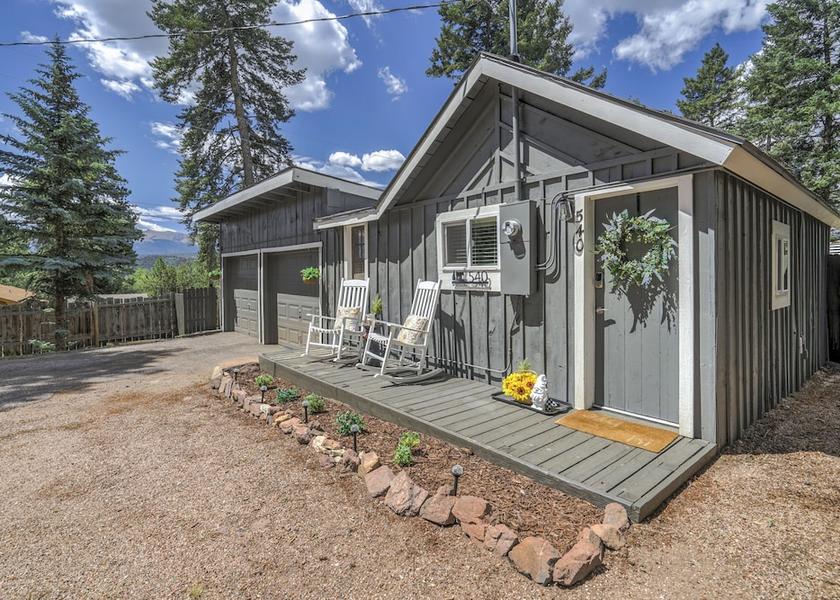 Colorado Woodland Park Entrance