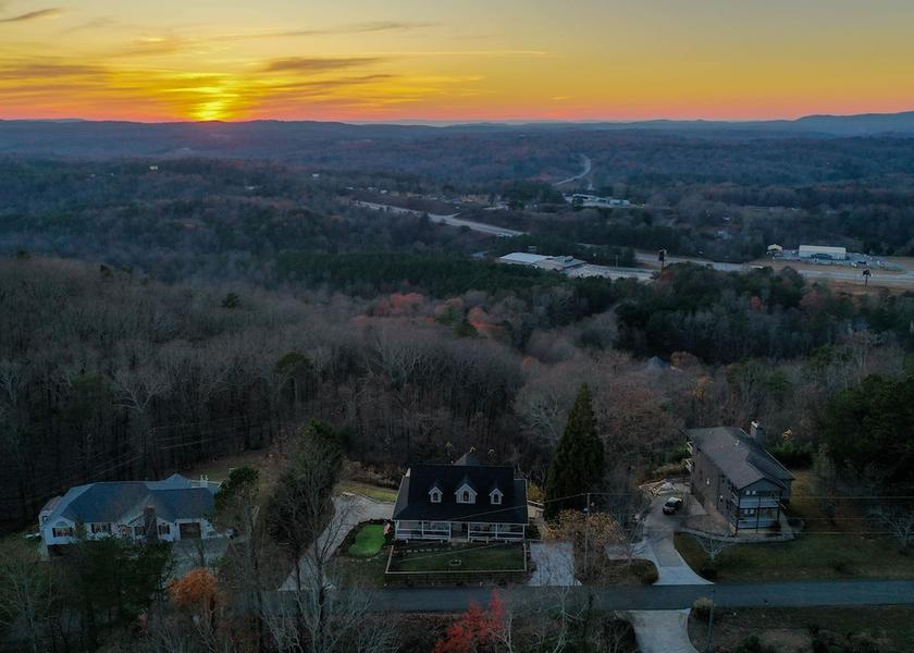 Georgia Ellijay Aerial View