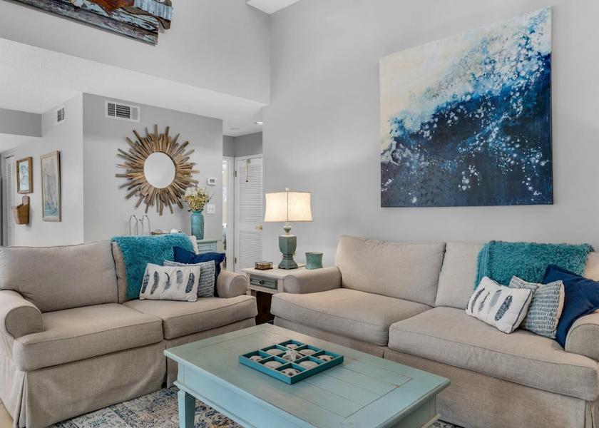 Florida Miramar Beach Living Area