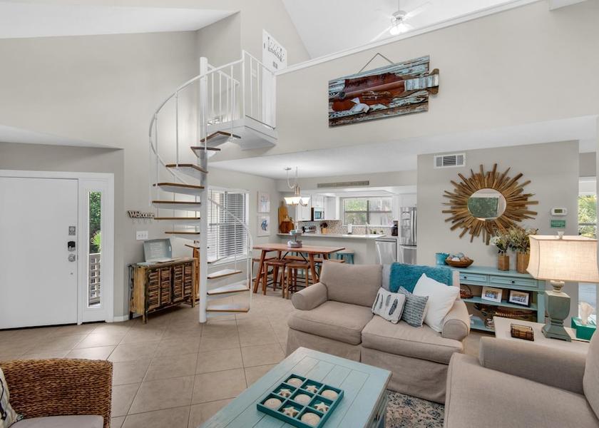 Florida Miramar Beach Living Area