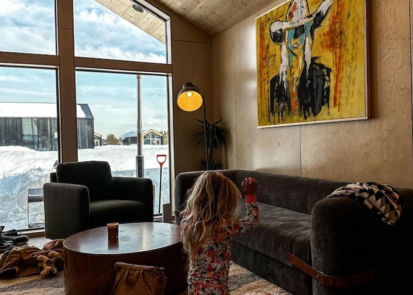 Idaho Island Park Living Area