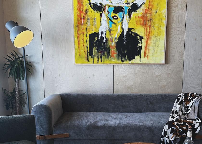 Idaho Island Park Living Area