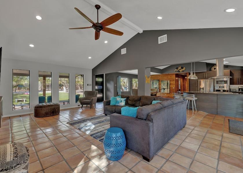 Texas Wimberley Living Area