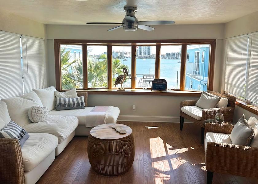Florida Clearwater Beach Living Area