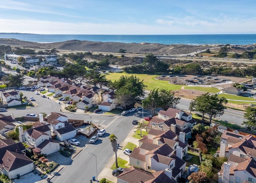 California Marina Aerial View